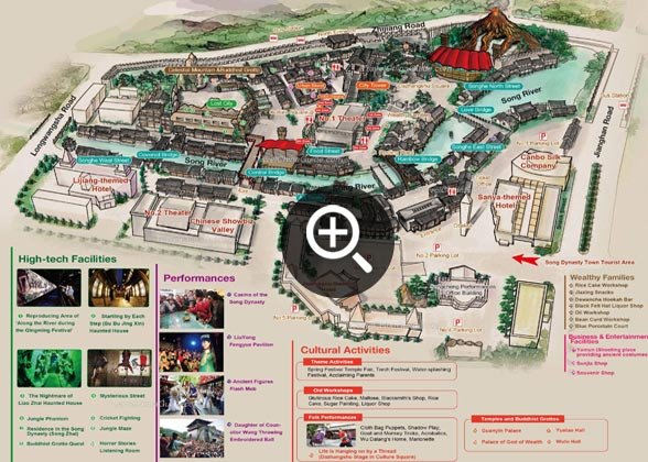Map of Song Dynasty Town