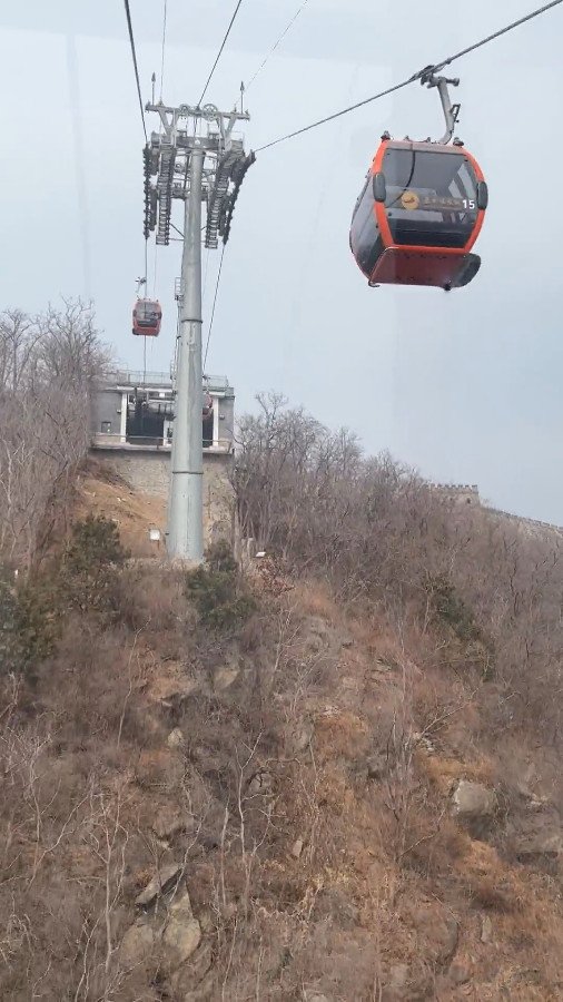 The Cableway of Mutianyu Great Wall