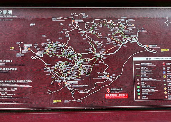 Complex Traffic System in the Park