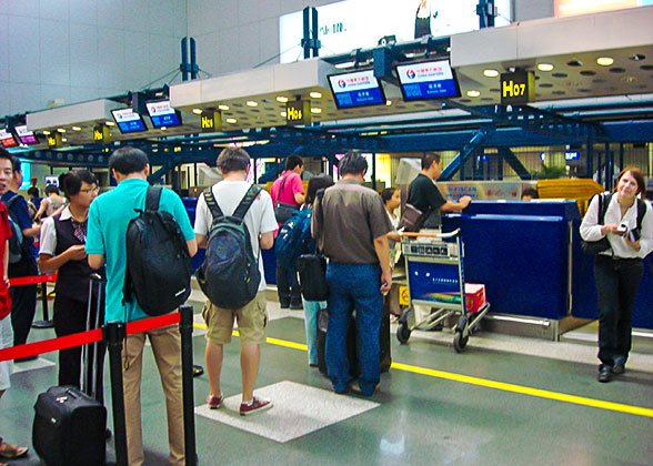 In the Airport