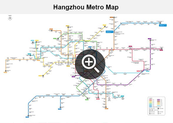 Hangzhou Subway Map Hangzhou Subway Map