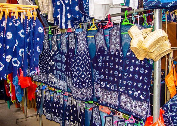 Tie-dying Clothing, China