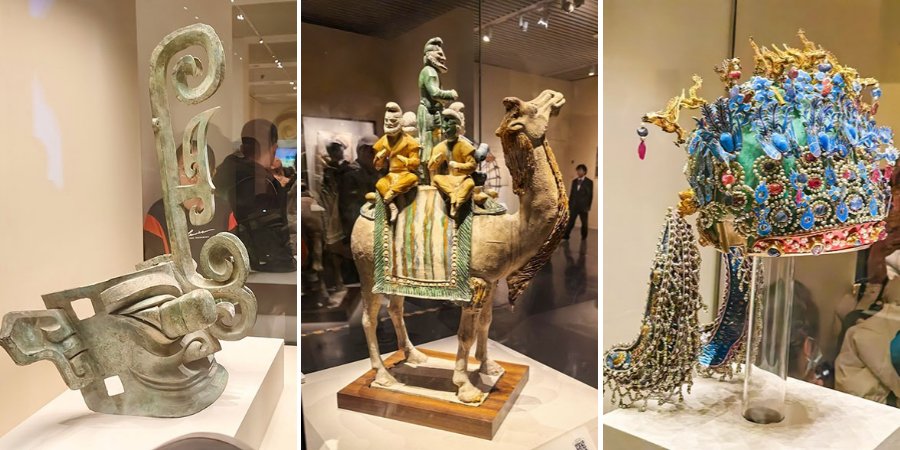Treasures in National Museum of China