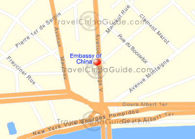 China Embassy in France