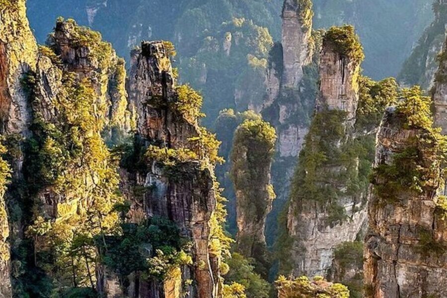 High-Speed Train from Guilin to Zhangjiajie during the Oriental Discovery itinerary