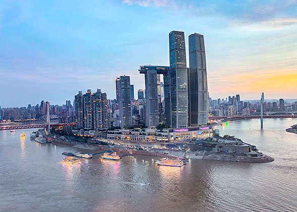 Sunset View at Raffles City