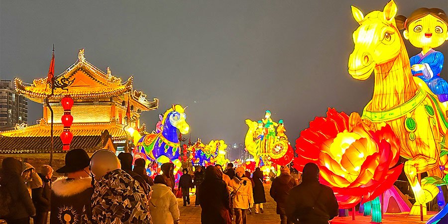 Xi'an during Chinese New Year