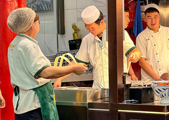 Chefs Pulling the Noodles Chefs Pulling the Noodles