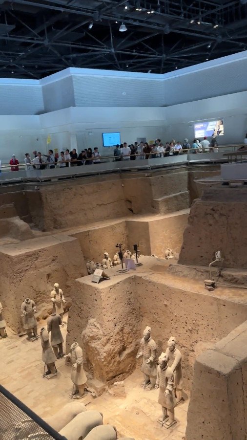Pit 3 of Terracotta Army Museum
