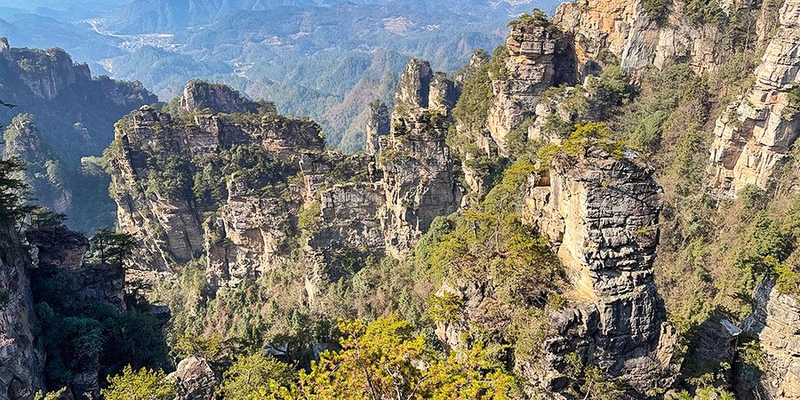 Natural Great Wall in Yangjiajie