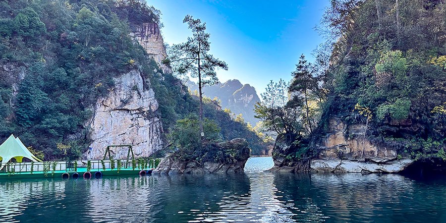 Beautiful Natural Scenery of Zhangjiajie in September