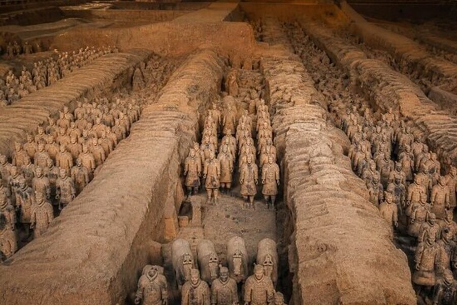 Terracotta Army during the Golden Triangle & Yangtze itinerary