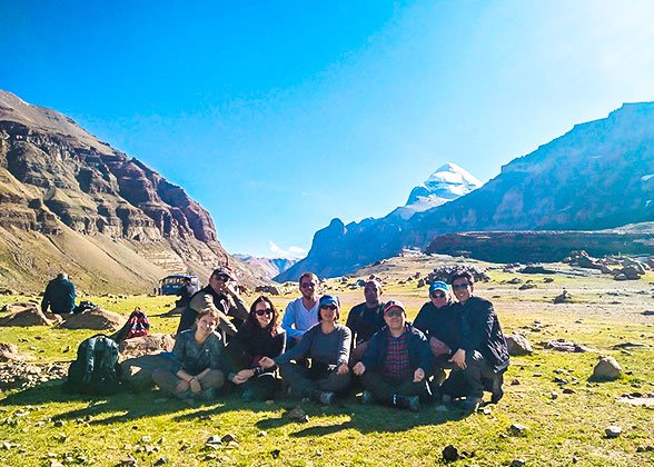 Our Guests at Mt. Kailash Our Guests at Mt. Kailash