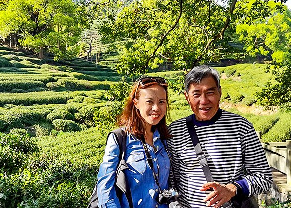 Our Guests at Meijiawu Tea Plantation Our Guests at Meijiawu Tea Plantation