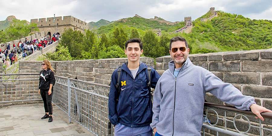 Great Wall in Spring