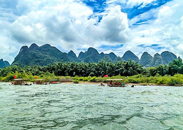 Li River View in October