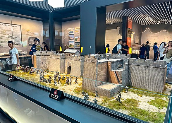 War scenes on the Great Wall