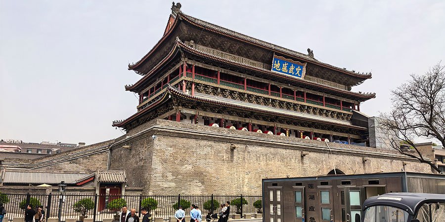 Cloudy Days in November in Xi''an