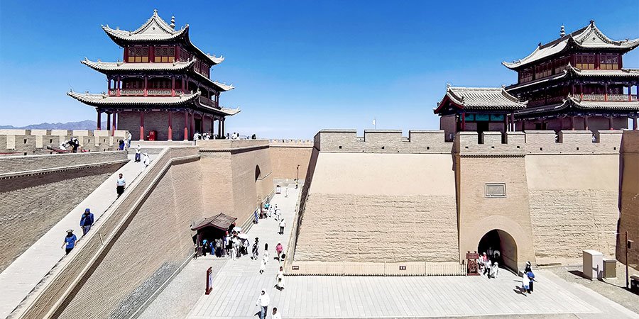 Jiayuguan Pass in Gansu