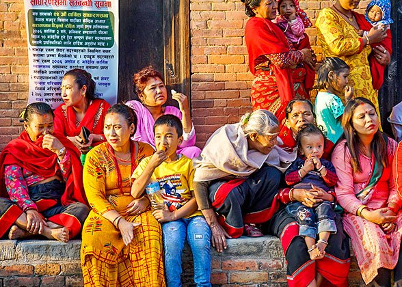 Local People in Nepal Local People in Nepal