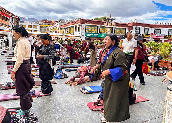 Pious pilgrims