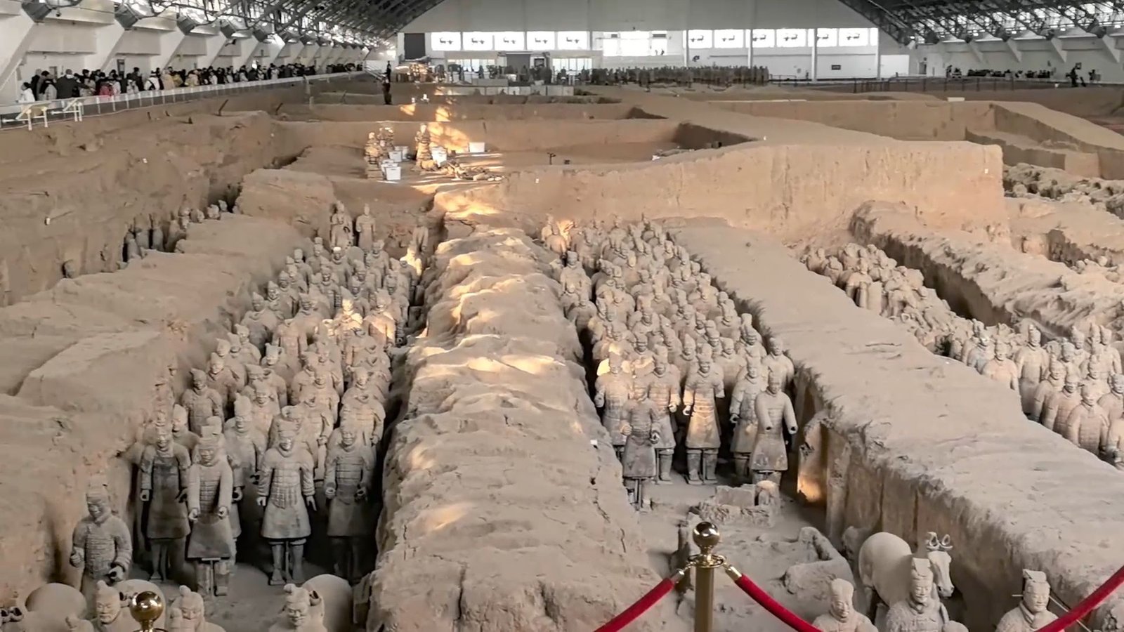 Pit No. 1 of the Terracotta Army Museum
