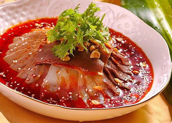 Beef and Tripe Slice in Chili Sauce, Guoli Renhe Restaurant