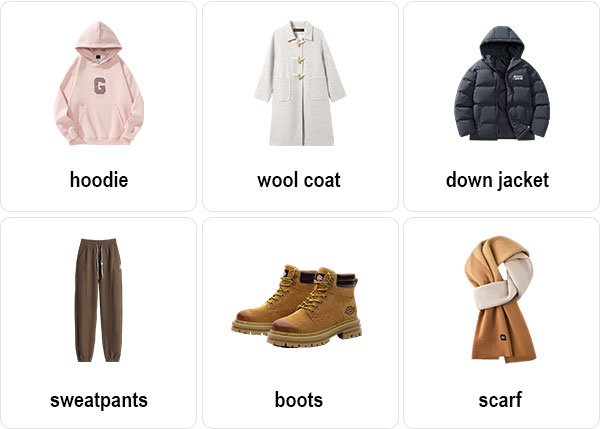 Shanghai Clothes in December