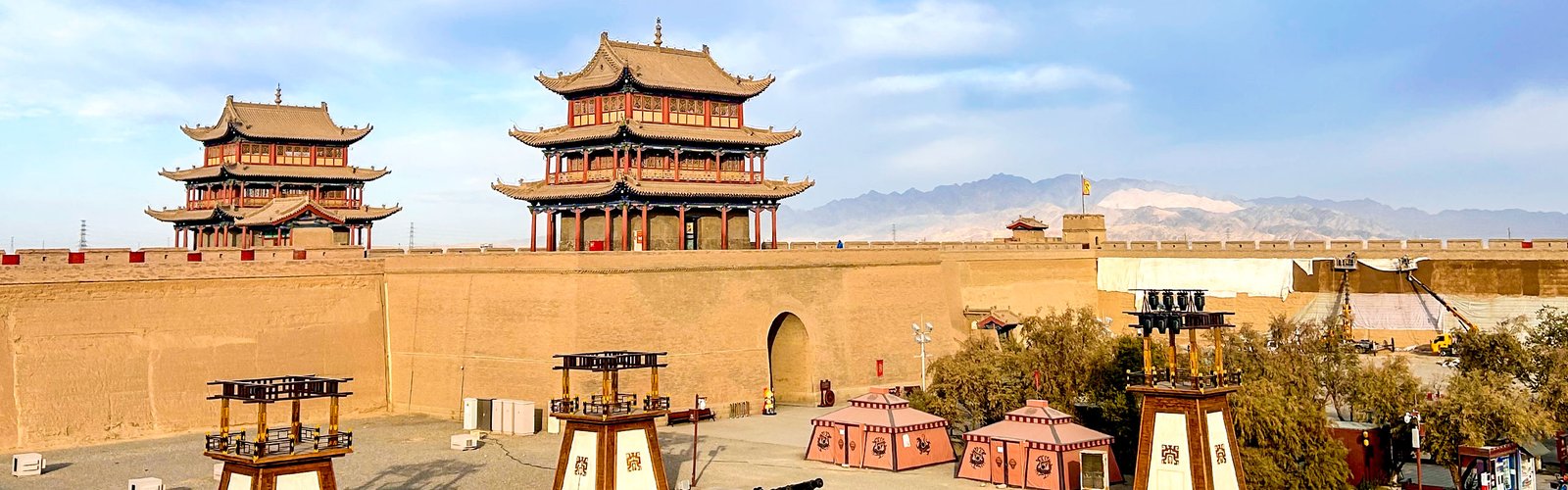 Jiayuguan Watch Towers Jiayuguan Watch Towers