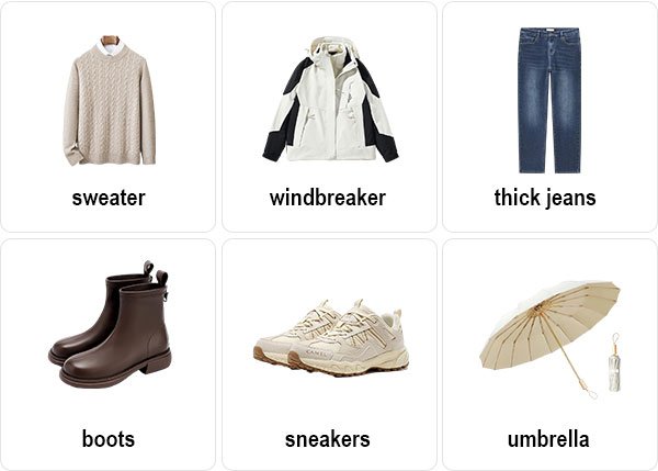 Chengdu Clothes in November