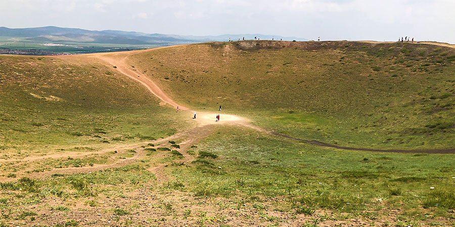 Grassland in April
