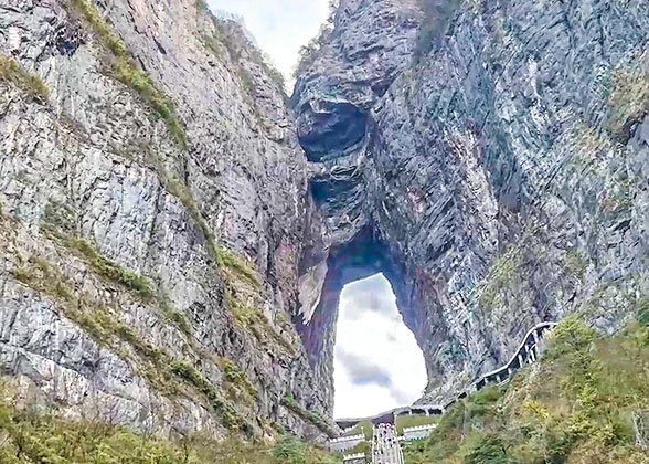 Tianmen Mountain in Zhangjiajie
