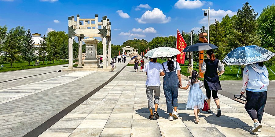 Intense Sunshine in Hohhot