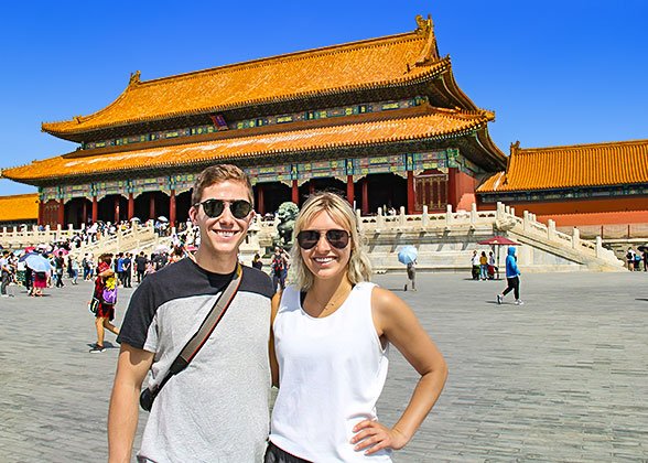 Our Guests at the Forbidden City
