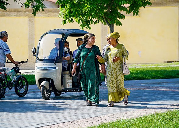 Local People in Astana Local People in Astana