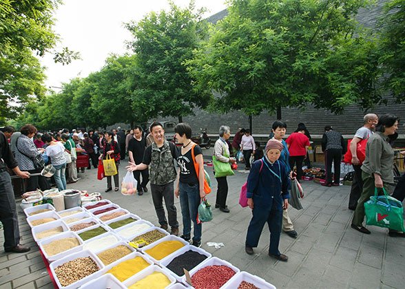 Local Fresh Market in Xi'an