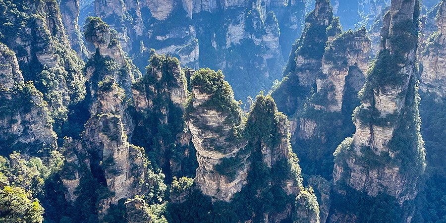 Enchanting Platform at Yuanjiajie