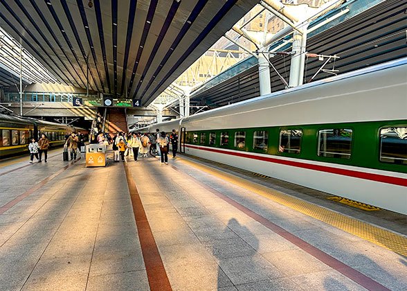 Platform of Harbin West