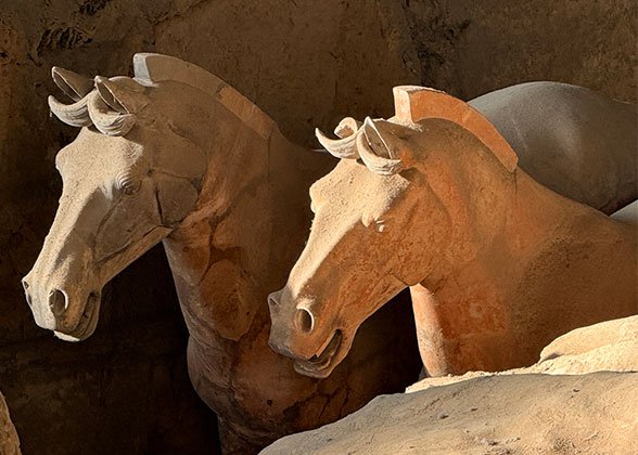 Terracotta Horses in Pit 1