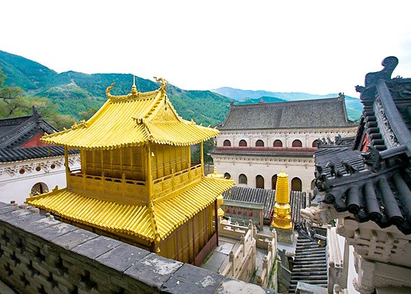 Xiantong Monastery at Mt. Wutai