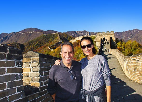 Our Guests at Mutianyu Great Wall Our Guests at Mutianyu Great Wall
