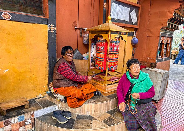 Bhutan local people Bhutan local people