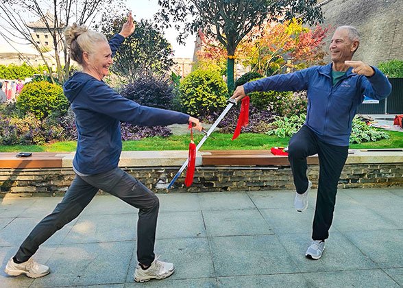Learn Chinese Shadowboxing with a Sword