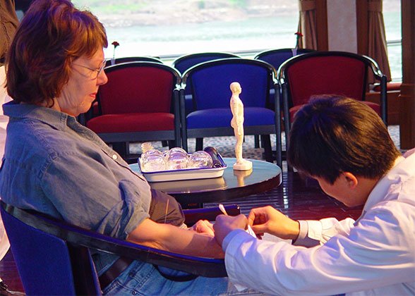 Professional medical services on most cruise ships. Professional medical services are available on most cruise ships.