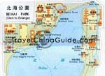 Beijing Beihai Park Map