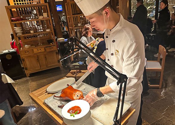 Cooking Display in Siji Minfu