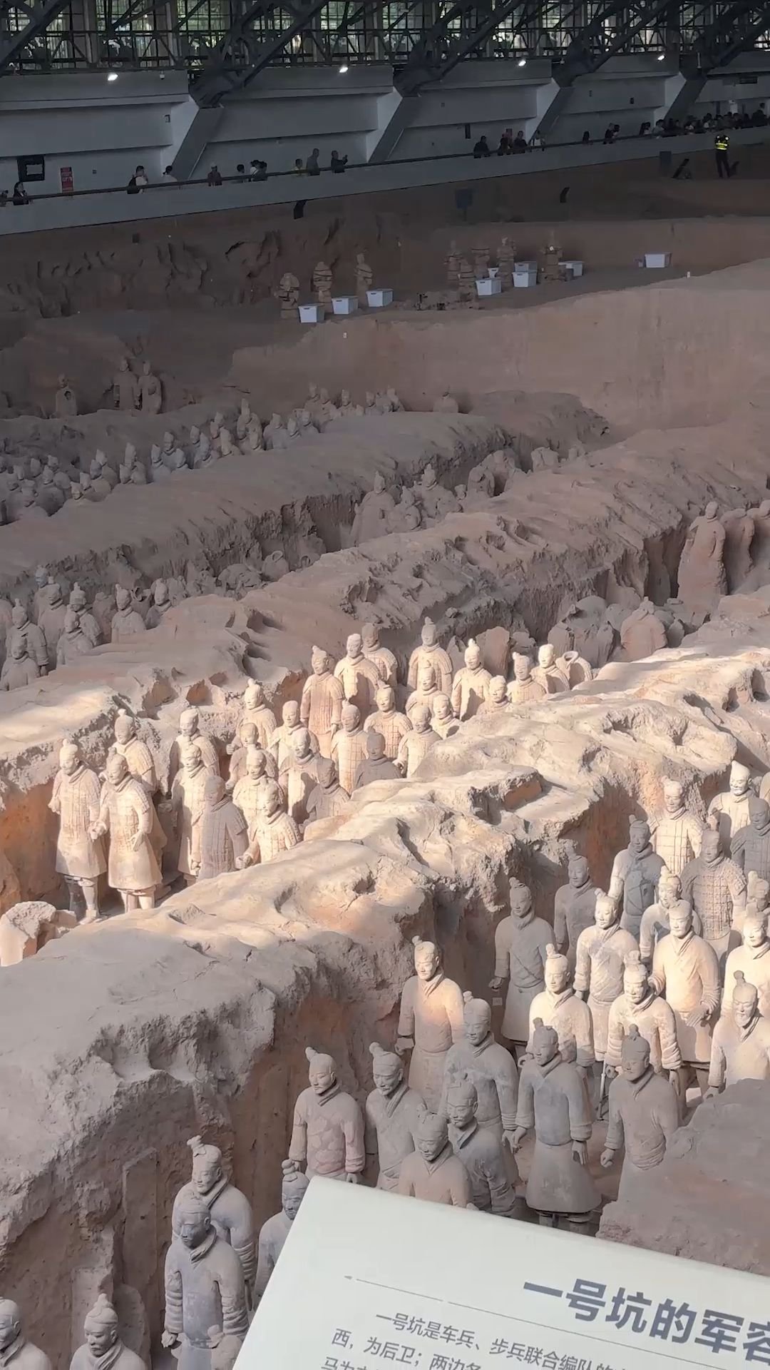 Pit No. 1 of the Terracotta Army Museum