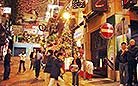 You can meet all kinds of people here in Lan Kwai Fong, Hong Kong. This is a place never knowing what loneliness is