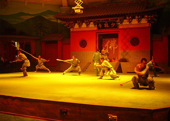 Kung Fu Show at Shaolin Temple