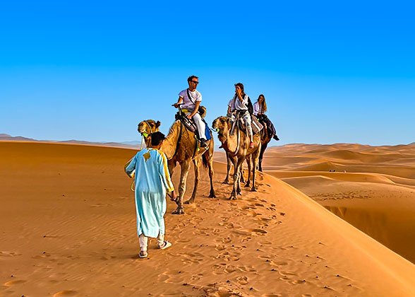 A Camel Ride in Agafay Desert